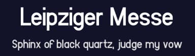 Leipziger Messe by Chequered Ink — Sans Serif Font — thumbnail 2