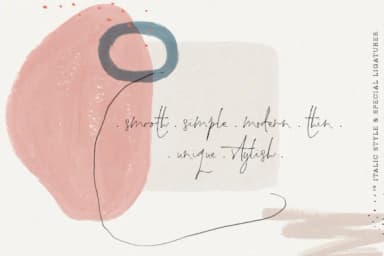 Lemon Splash Font by Blue Robin Design Shop — Script Handwritten Font — thumbnail 2