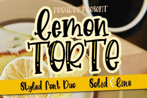 Lemon Torte Font by dmletter31 — Script Handwritten Font