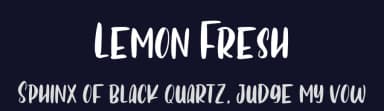 Lemon Fresh by FatmaStudio — Script Handwritten Font — thumbnail 2