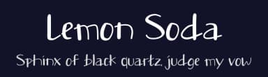 Lemon Soda by Origin Type — Script Handwritten Font — thumbnail 2