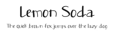 Lemon Soda by Origin Type — Script Handwritten Font — thumbnail 1