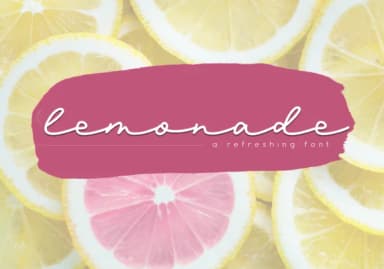 Lemonade Font by KA Designs — Script Handwritten Font — thumbnail 1