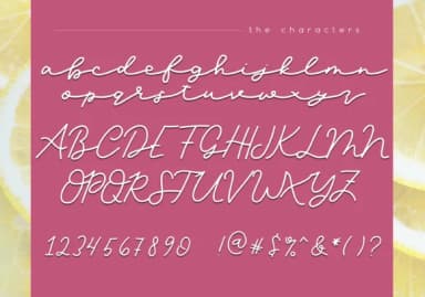 Lemonade Font by KA Designs — Script Handwritten Font — thumbnail 6