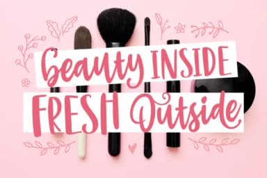 Lemonade Squash Font by Keithzo (7NTypes) — Script Handwritten Font — thumbnail 3