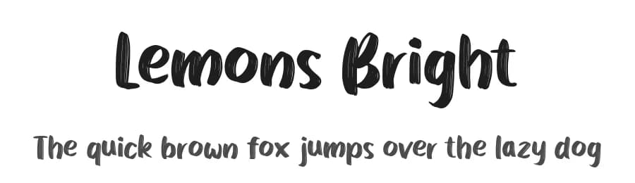 Lemons Bright by Abo Daniel Studio — Script Handwritten Font