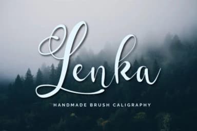 Lenka Font by Digital Hustler — Script Handwritten Font — thumbnail 1