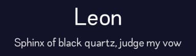 Leon by Zetafonts — Sans Serif Font — thumbnail 2