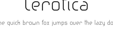 Lerotica by deFharo — Sans Serif Font — thumbnail 1