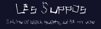 Les Suppos by ChazyChaz — Script Handwritten Font — thumbnail 2