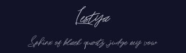 Lestya by Mozyen Studio — Script Handwritten Font — thumbnail 2