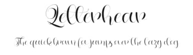 Letterhear by FallenGraphic Studio — Script Handwritten Font — thumbnail 1