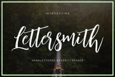 Lettersmith Font by nuwexs — Script Handwritten Font — thumbnail 1