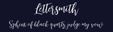 Lettersmith by Anwar — Script Handwritten Font — thumbnail 2