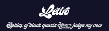 Lettro by Ferry Ardana Putra — Script Handwritten Font — thumbnail 2