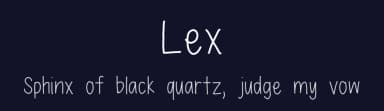 Lex by Alexis Hunt — Script Handwritten Font — thumbnail 2
