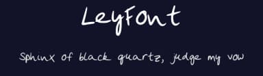 LeyFont by Ley Lm — Script Handwritten Font — thumbnail 2
