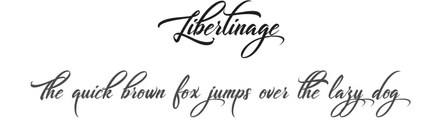 Libertinage by Octotype  | Thomas Boucherie — Script Handwritten Font