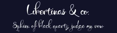 Libertinas & co. by deFharo — Script Handwritten Font — thumbnail 2