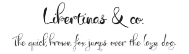 Libertinas & co. by deFharo — Script Handwritten Font — thumbnail 1