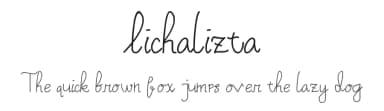 Lichalizta by bringtypestudio.co — Script Handwritten Font — thumbnail 1