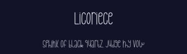 Licoriece by Alpaprana Studio — Script Handwritten Font — thumbnail 2