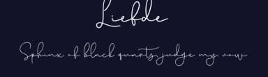 Liefde by Bearytype — Script Handwritten Font — thumbnail 2