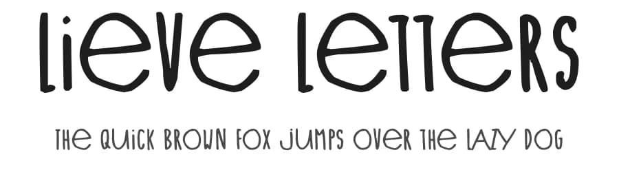 Lieve Letters by Anke van der Meer — Script Handwritten Font