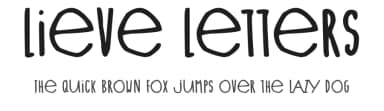 Lieve Letters by Anke van der Meer — Script Handwritten Font — thumbnail 1