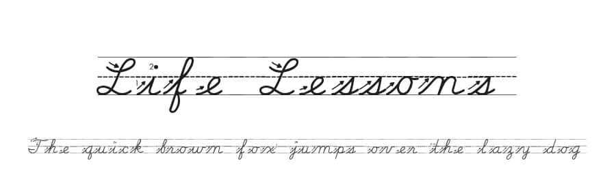 Life Lessons by Tioem — Script Handwritten Font — preview 1