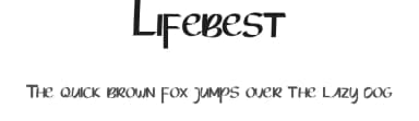 Lifebest by Edric Studio — Script Handwritten Font — thumbnail 1