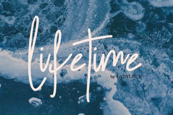 Lifetime Font by LADYLUCK — Script Handwritten Font
