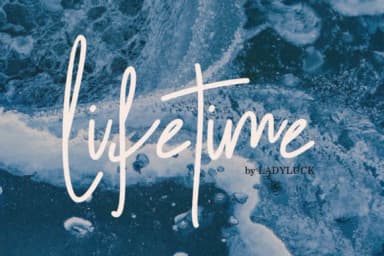 Lifetime Font by LADYLUCK — Script Handwritten Font — thumbnail 1