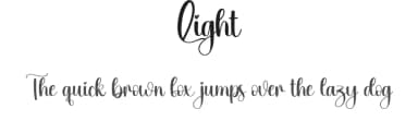 Light by Scratchones — Script Handwritten Font — thumbnail 1