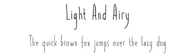 Light And Airy by Tokokoo Studio — Script Handwritten Font — thumbnail 1