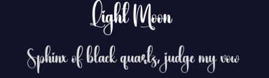 Light Moon by Scratchones — Script Handwritten Font — thumbnail 2