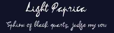 Light Paprica by UI Creative — Script Handwritten Font — thumbnail 2
