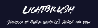 Lightbrush by Intype — Script Handwritten Font — thumbnail 2