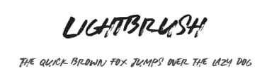 Lightbrush by Intype — Script Handwritten Font — thumbnail 1