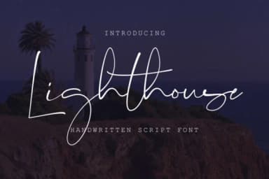 Lighthouse Script Font by Digital Hustler — Script Handwritten Font — thumbnail 1