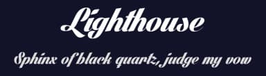 Lighthouse by Måns Grebäck — Script Handwritten Font — thumbnail 2