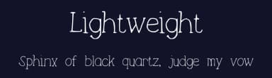 Lightweight by Monica T. — Script Handwritten Font — thumbnail 2