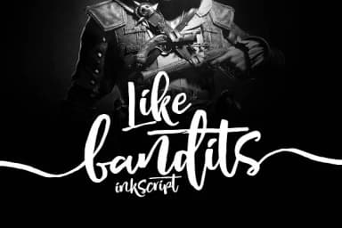 Like Bandits Ink Font by Olexstudio — Script Handwritten Font — thumbnail 1