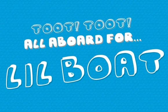 Lil Boat Font by GraphicsBam Fonts — Script Handwritten Font