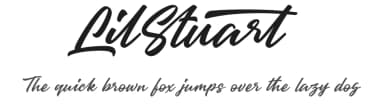 Lil Stuart by Måns Grebäck — Script Handwritten Font — thumbnail 1