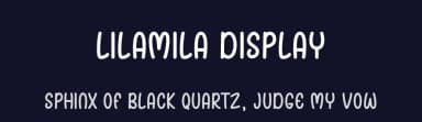 Lilamila Display by Fillo Graphic — Script Handwritten Font — thumbnail 2