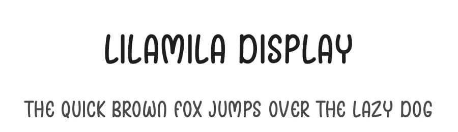Lilamila Display by Fillo Graphic — Script Handwritten Font — preview 1
