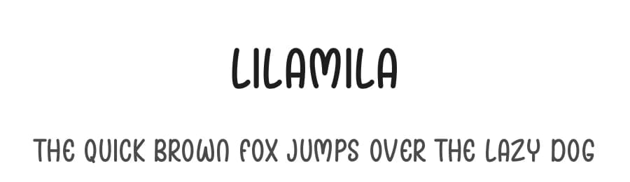 Lilamila by Fillo Graphic — Script Handwritten Font — preview 1