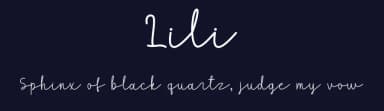 Lili by Fillo Graphic — Script Handwritten Font — thumbnail 2