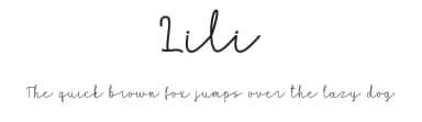 Lili by Fillo Graphic — Script Handwritten Font — thumbnail 1